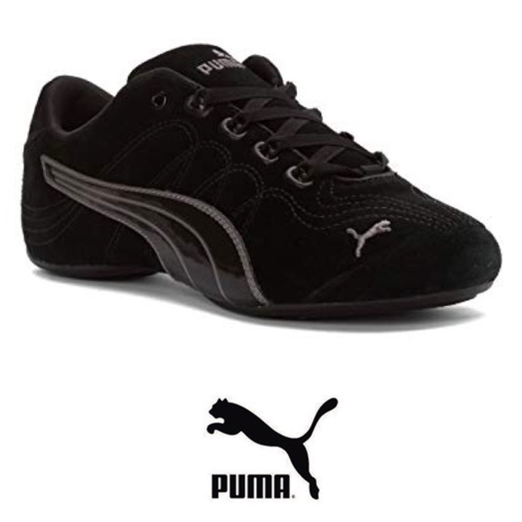 puma soleil v2 black suede